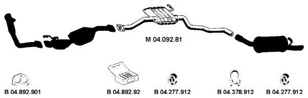 EBERSPÄCHER Abgasanlage 042187