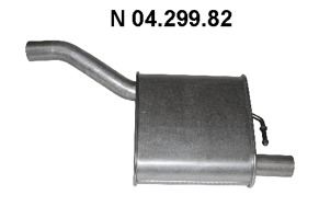 EBERSPÄCHER Endschalldämpfer 04.299.82