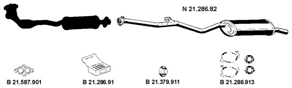 EBERSPÄCHER Abgasanlage 212015