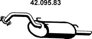 EBERSPÄCHER Endschalldämpfer 42.095.83