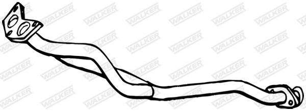 WALKER Abgasrohr 08773