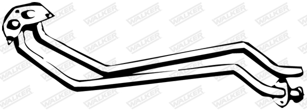 WALKER Abgasrohr 13031