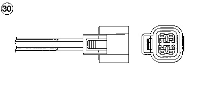 NGK Lambdasonde 6407