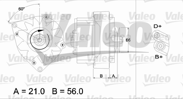 VALEO Generator 436134