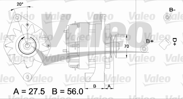 VALEO Generator 436161