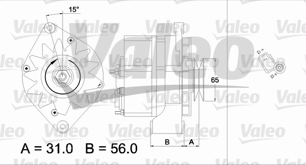 VALEO Generator 436722