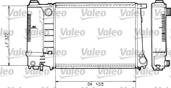 VALEO Kühler, Motorkühlung 730365