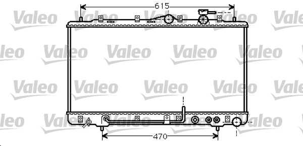 VALEO Kühler, Motorkühlung 734261