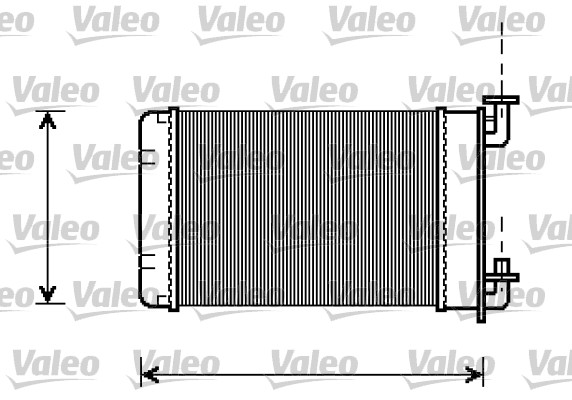 VALEO Wärmetauscher, Innenraumheizung 812238