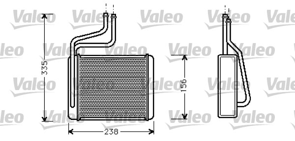 VALEO Wärmetauscher, Innenraumheizung 812275