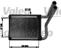 VALEO Wärmetauscher, Innenraumheizung 812429