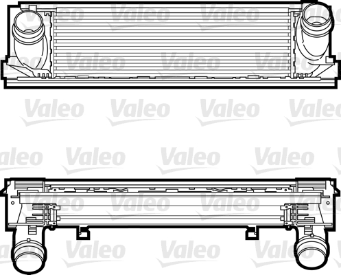 VALEO Ladeluftkühler 818260