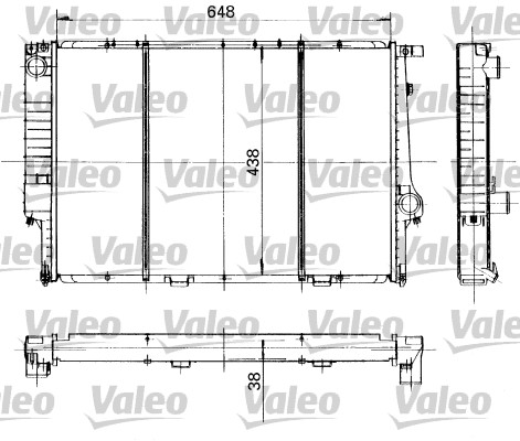 VALEO Kühler, Motorkühlung 819418