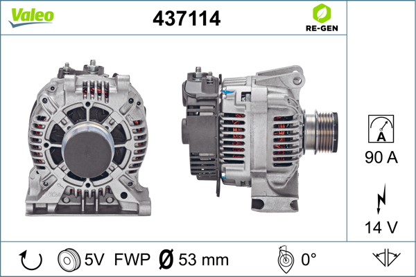 VALEO Generator 437114