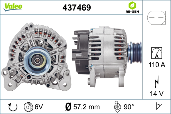 VALEO Generator 437469