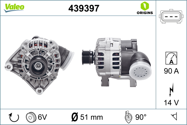 VALEO Generator 439397