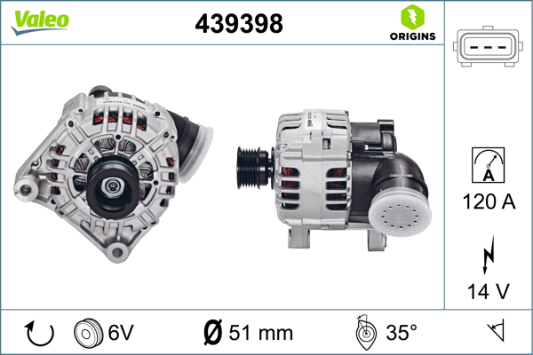 VALEO Generator 439398