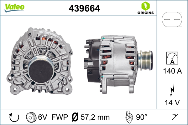 VALEO Generator 439664