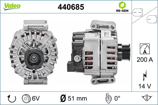 VALEO Generator 440685