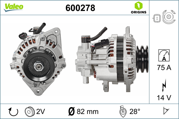 VALEO Generator 600278