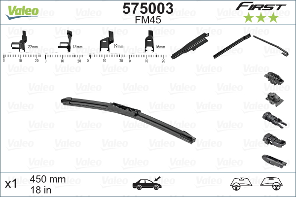 VALEO Wischblatt 575003