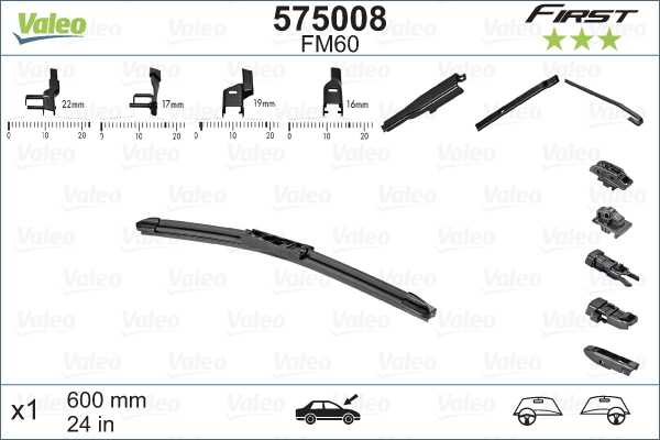 VALEO Wischblatt 575008