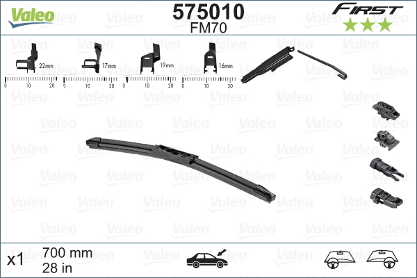VALEO Wischblatt 575010