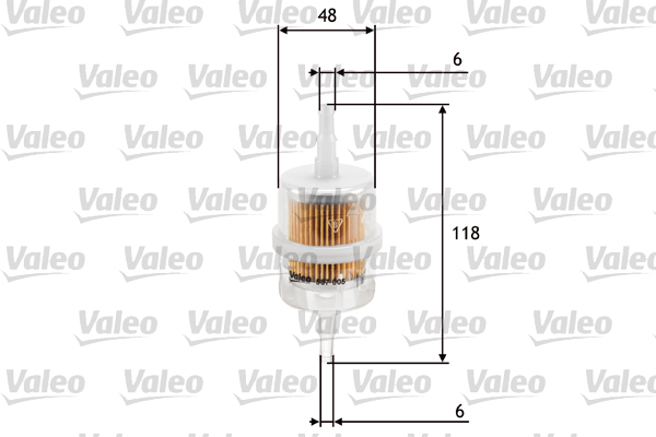 VALEO Kraftstofffilter 587005