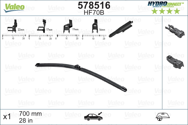 VALEO Wischblatt 578516