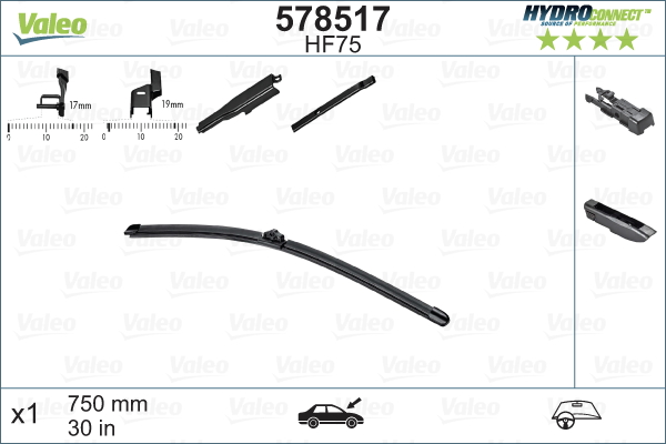 VALEO Wischblatt 578517