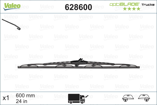 VALEO Wischblatt 628600