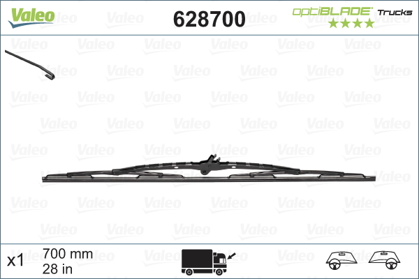 VALEO Wischblatt 628700