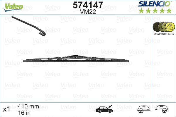 VALEO Wischblatt 574147