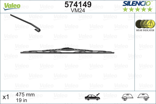 VALEO Wischblatt 574149