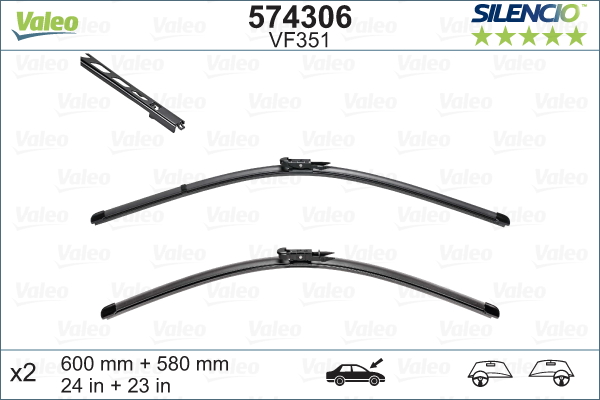 VALEO Wischblatt 574306
