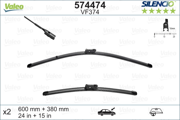 VALEO Wischblatt 574474