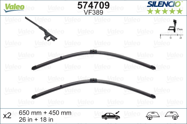VALEO Wischblatt 574709