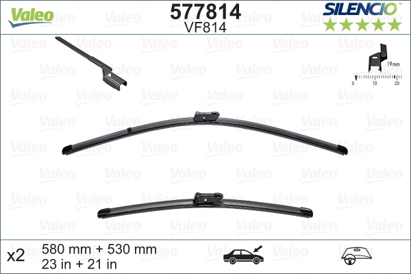 VALEO Wischblatt 577814