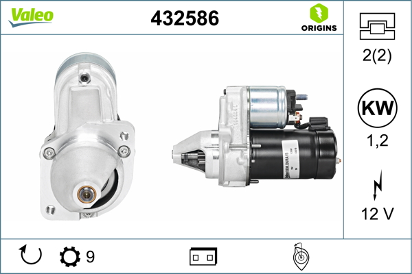 VALEO Starter 432586