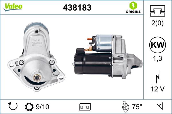 VALEO Starter 438183