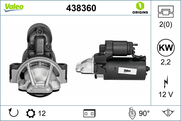 VALEO Starter 438360