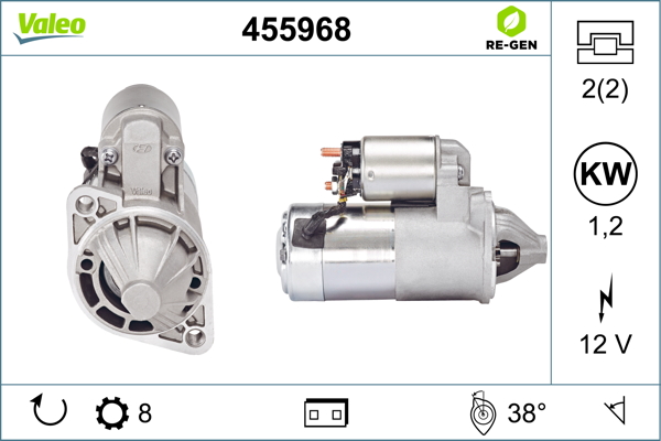 VALEO Starter 455968