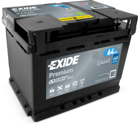 EXIDE Starterbatterie EA640