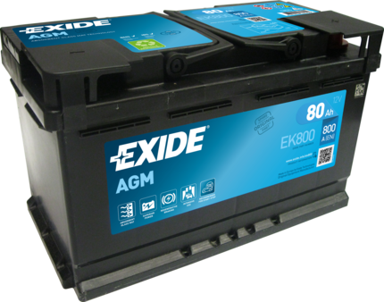 EXIDE Starterbatterie EK800