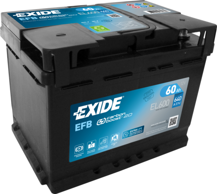 EXIDE Starterbatterie EL600