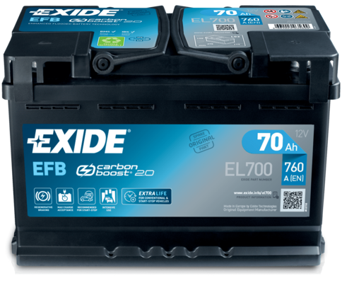 EXIDE Starterbatterie EL700