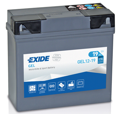 EXIDE Starterbatterie GEL12-19