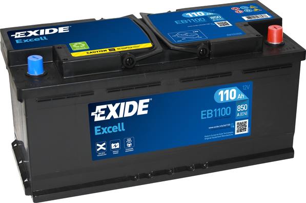 EXIDE Starterbatterie EB1100