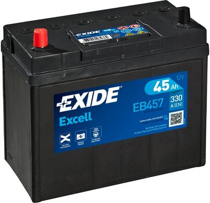 EXIDE Starterbatterie EB457
