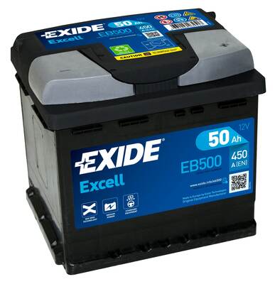 EXIDE Starterbatterie EB500
